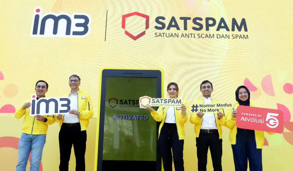 #NomorModusNoMore, IM3 Rilis SATSPAM Cegah Spam dan Scam