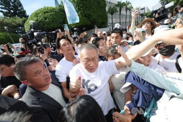 Ko Wen-je Bebas dengan Jaminan NT$70 Juta di Kasus Korupsi Taiwan