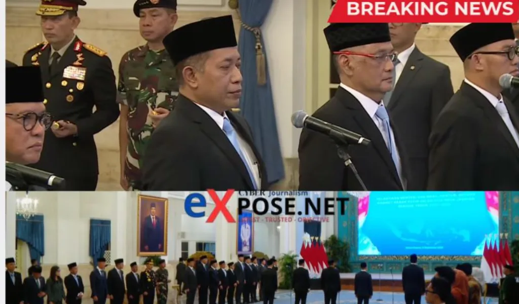 Reshuffle Kabinet: Prabowo Lantik 4 Menteri Baru dan Dahnil Jadi Wamen Haji