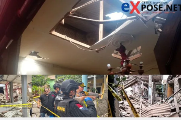 ledakan gas Pamulang