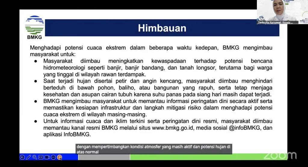 BMKG Peringatkan La Nina dan Potensi Badai Seroja Baru Awal 2026