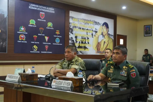 Pangdam XIV/Hsn Totalitas Mendukung Percepatan Pembangunan Koperasi Merah Putih di Wilayahnya