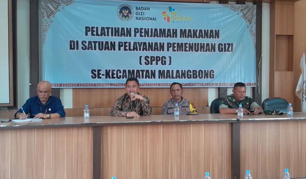 Pelatihan Penjamah Makanan SPPG Gelombang 4 Se-Kecamatan Malangbong