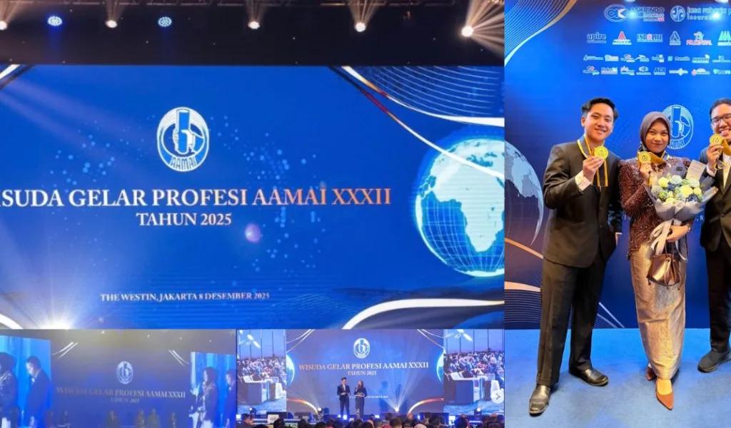 Wisuda AAMAI XXXII, 3 Pegawai Askrida Raih Gelar A2IK