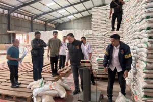 Satreskrim Polres Garut Lakukan Monitori Penyaluran Pangan