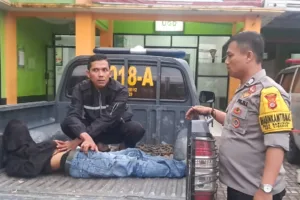 Polsek Bayongbong, Polres Garut Evakuasi Kecelakaan Lalin di Jalan Raya Bayongbong