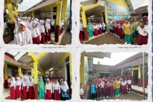 Kegiatan Embun Pagi Dan Kegiatan Belajar Di SDN 2 Wanajaya Berjalan Lancar