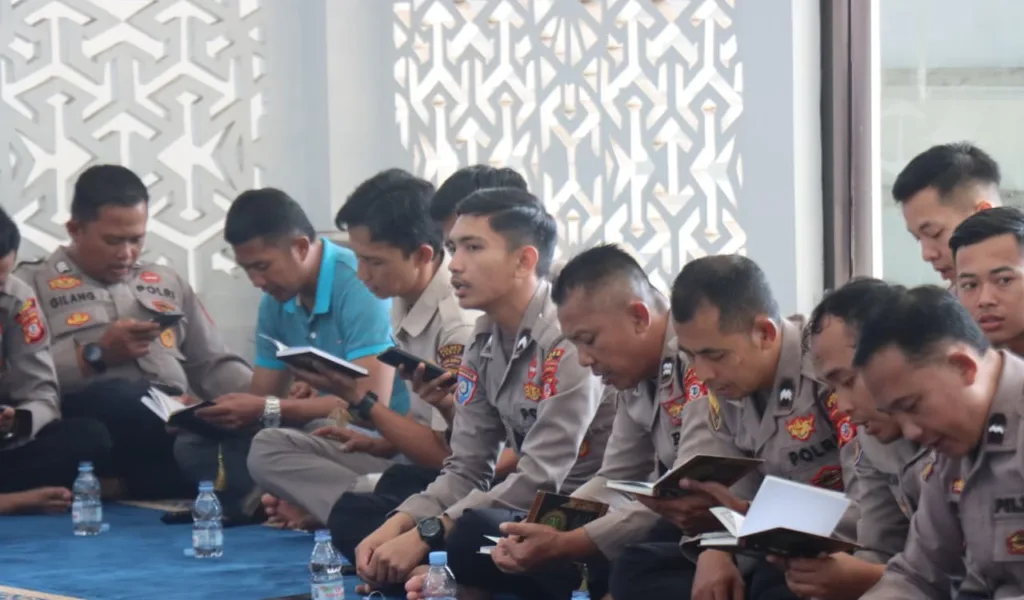 Polres Garut Gelar Binrotal, Do’akan Warga Yang Tertimpa Musibah
