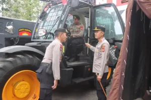 Kapolres Garut Lakukan Pengcekan Peralatan Siaga Bencana