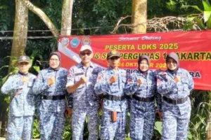 Patriot Bela Negara Dan Brigade Paskibra Gelar PKBN Di SMPN 8