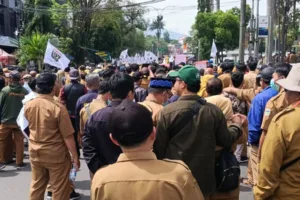 PPDI Kabupaten Garut Gelar Aksi Damai, Sampaikqn Aspirasi Kepada Pemerintah