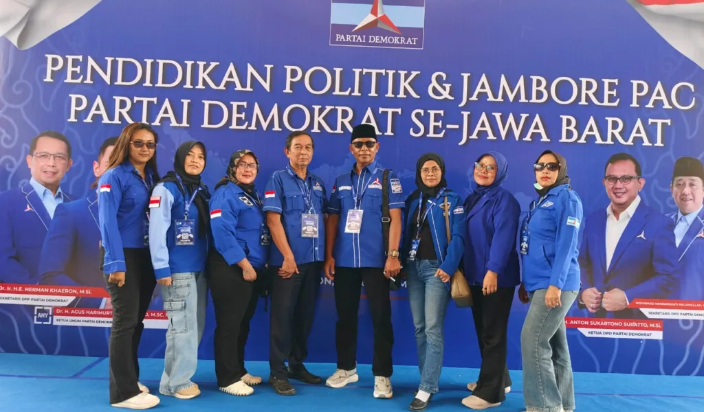 Sambangi Cirebon, Puluhan Ketua DPAC Demokrat Garut Ikuti Dikpol Dan Jambore