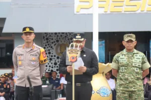 Bupati Garut Pimpin Apel Gelar Pasukqn Ops Lilin Lodaya 2025