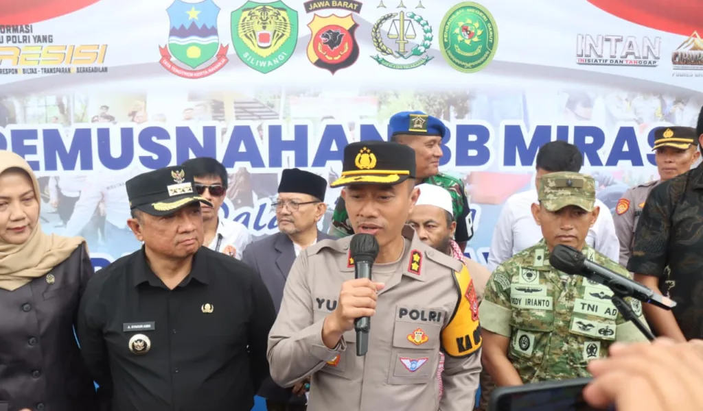 Polres Garut Gelar Konfrensi Pers Akhir Tahun, Pencapaian Kinerja Tahun 2025