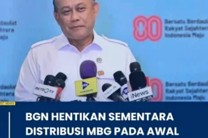 BGN Sementara Hentikan MGB Pada Januari 2026: Jeda Teknis Atau Rapuhnya Program