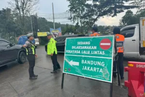 Optimalisasi Libur Panjang, Polres Garut Terapkan 9 Kali One Way