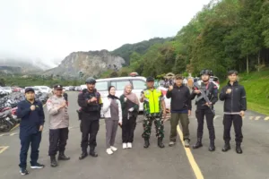 Polsek Cisurupan Intensifkan Monitoring Wisata Papandayan