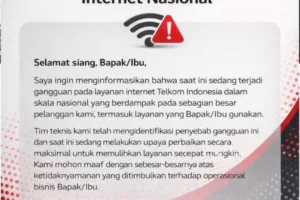 Telkomsel Sebut Gangguan Indihome Berskala Nasional