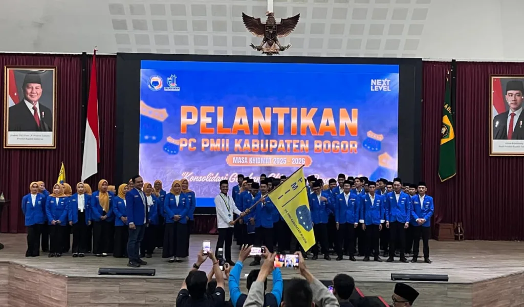 81 Pengurus PMII Kabupaten Bogor Dilantik