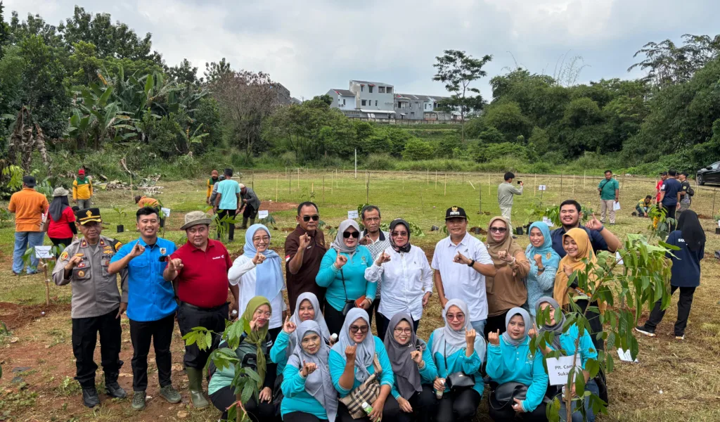 Camat Puji KNPI Kecamatan Sukaraja Dukung Bogor Hijau