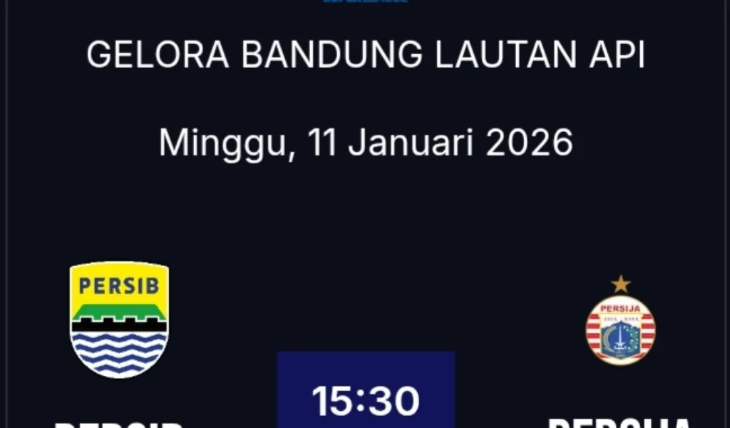 Persib Jamui Persija Tanpa Suporter Tamu, Manajemen Tegaskan Faktor Keamanan