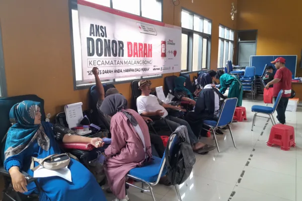 PMI Malangbong Himpun 67 Kantong Darah Diaksi Perdana tahun 2026