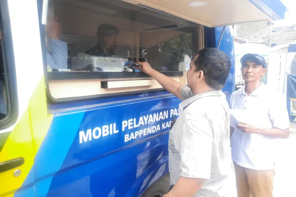 Mobling PBB Bappenda Bogor Layani Puspa Raya