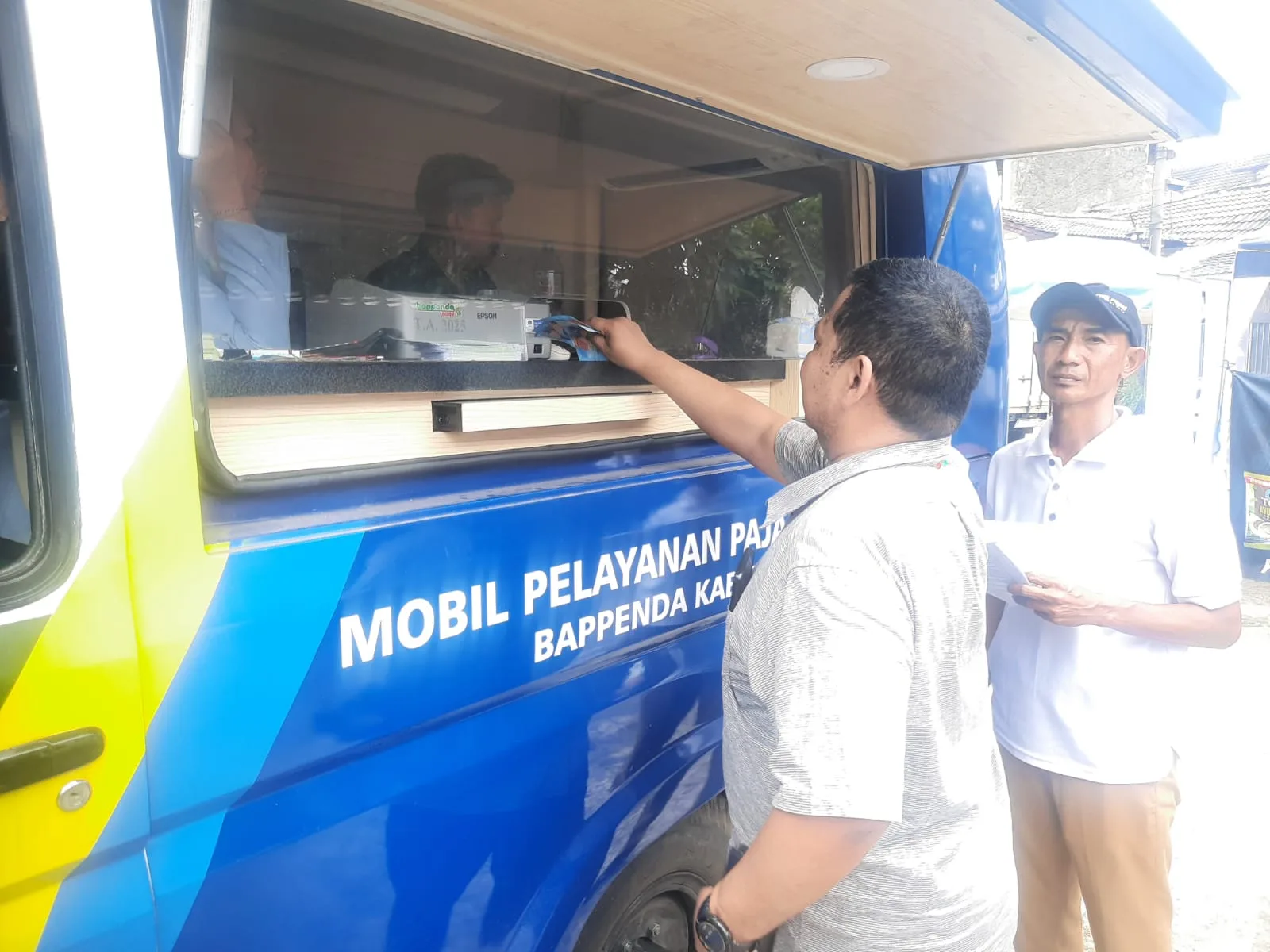Mobling PBB Bappenda Bogor Layani Puspa Raya