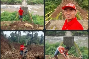 Warga Desa Tegal Gede Desak Pemkab Garut Tuntaskan Pembangunan Jembatan Wareng