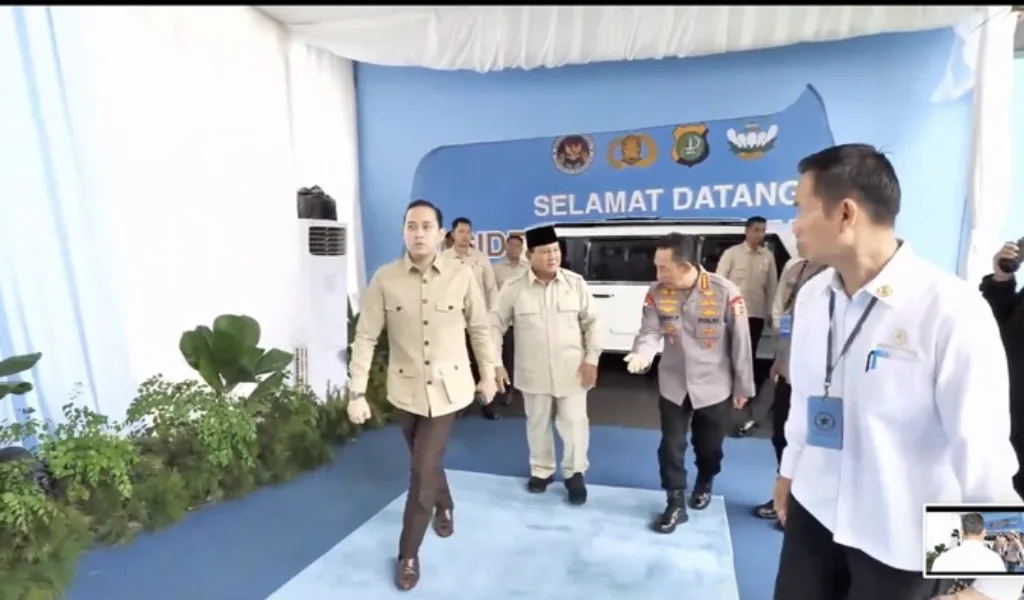 Prabowo Resmikan 1.179 SPPG Polri dan Gudang Pangan