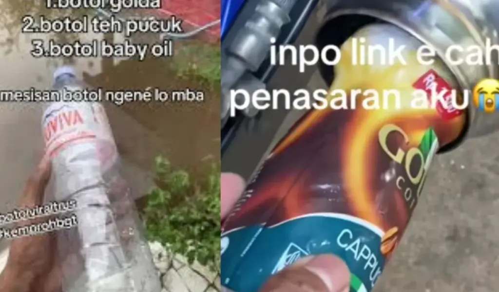 Link Video Botol Teh Pucuk Viral