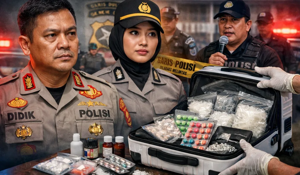 Kasus Narkoba AKBP  Didik, Seret Nama Polwan