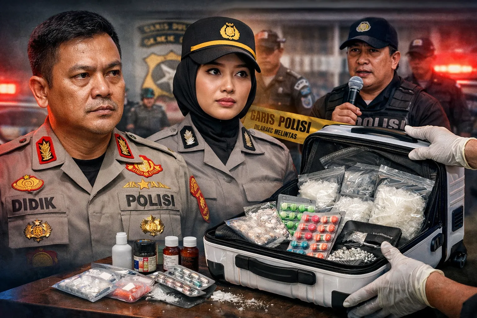 Kasus Narkoba AKBP Didik, Seret Nama Polwan