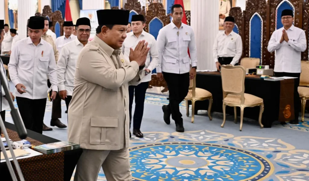 Prabowo dan Kabinet Bayar Zakat di Istana, Baznas Himpun Rp3,8 Miliar