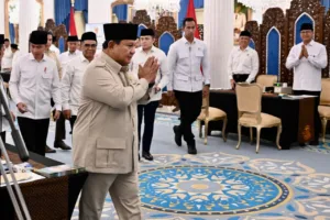 Prabowo dan Kabinet Bayar Zakat di Istana, Baznas Himpun Rp3,8 Miliar