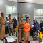 Perangkat Desa Sindangprabu Salurkan Sodaqoh Infak Untuk Kaum Dhuafa