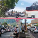 Kemacetan Panjang Di Jalur Nasional Malangbong, Dari Arah Bandung-Tasikmalaya
