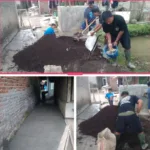 Semangat Gotong Royong Warga Urug Jambe: Pengecoran Jalan Swadaya Didukung Dermawan Asal Samarang