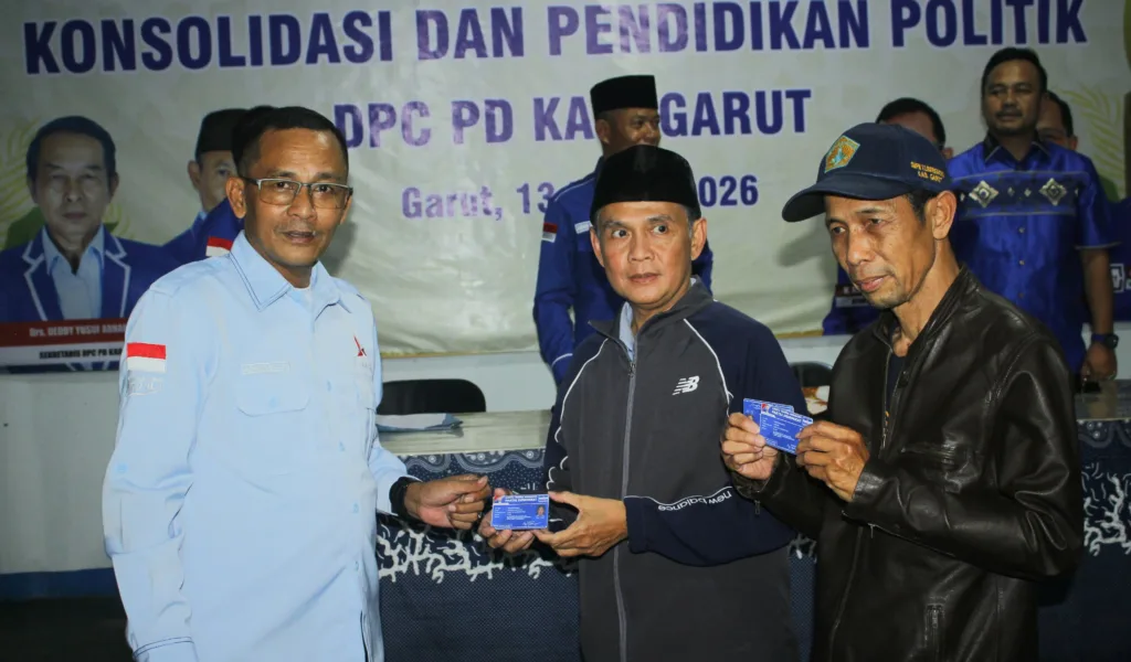 Demokrat Garut Siaga Satu, BPOKK Jabar: Butuh Petarung, Bukan Nama Di SK