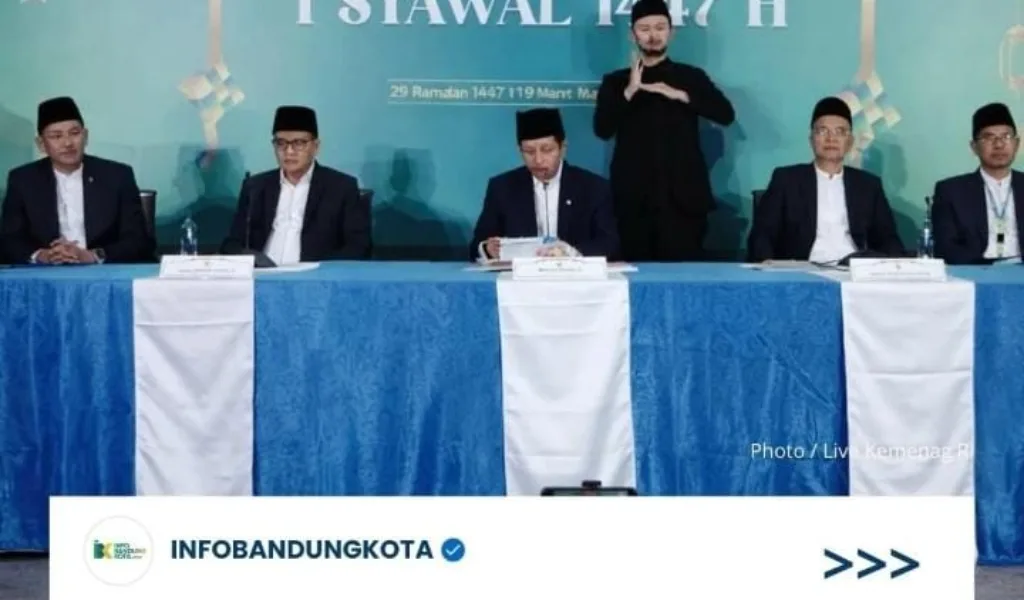 Pemerintah Tetapkan 1 Syawal 1447 H Jatuh Pada Hari Sabtu Tanggal 21 Maret 2026