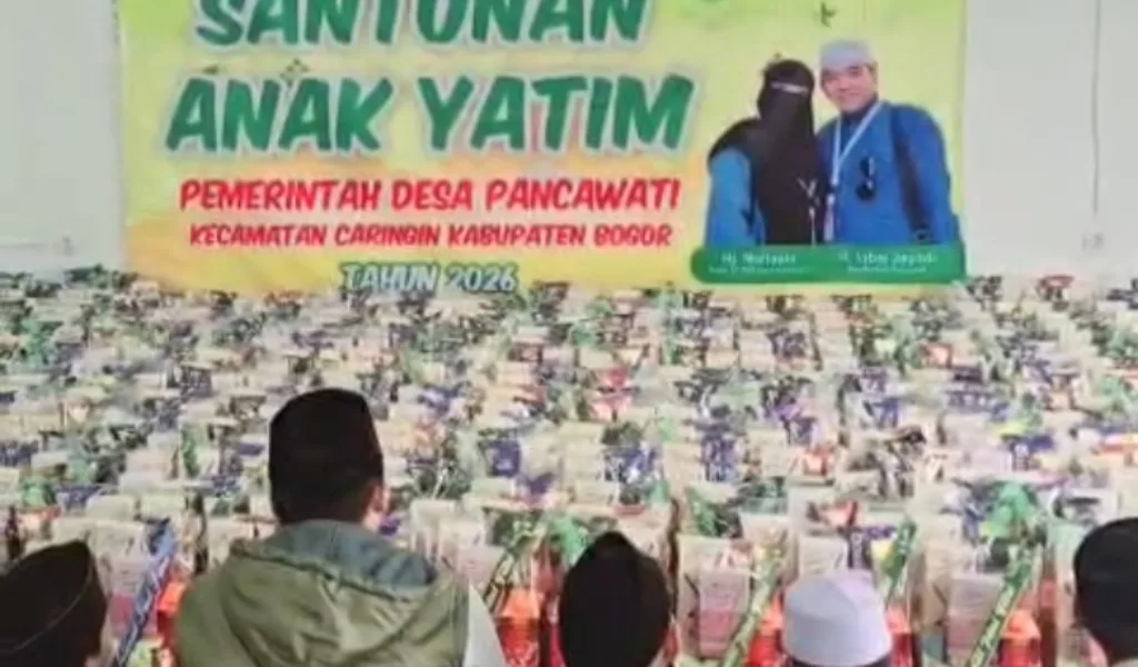 Pemdes Pancawati Santuni Ratusan Anak Yatim, Warga Apresiasi