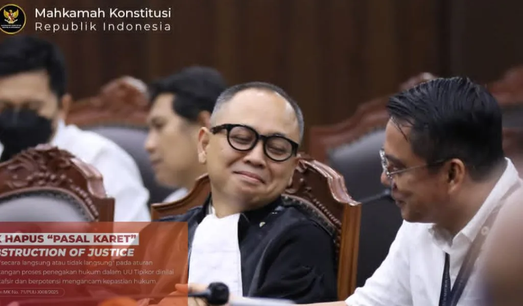 Uji Materi Pasal 21 Tipikor, MK Tegaskan Batas Obstruction