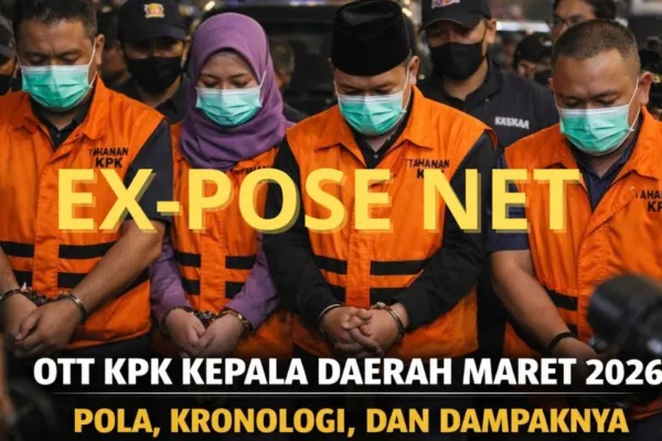 OTT KPK Kepala Daerah Maret 2026: Pola, Kronologi, dan Dampaknya