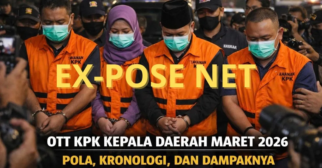 OTT KPK Kepala Daerah Maret 2026: Pola, Kronologi, dan Dampaknya