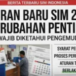 Peraturan Baru Pembuatan SIM Nasional Tahun 2026,
