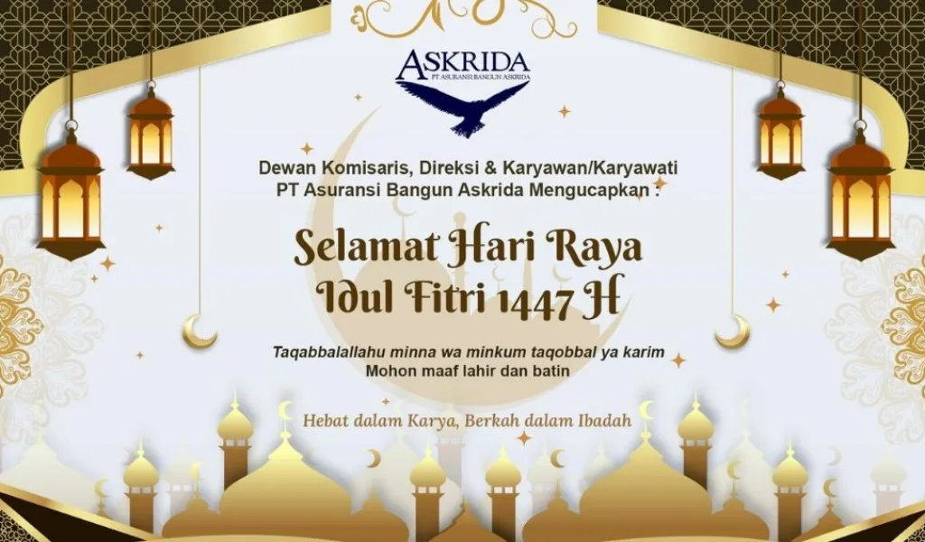 Direksi Askrida Mengucapkan Selamat Hari Raya Idul Fitri 1447 H