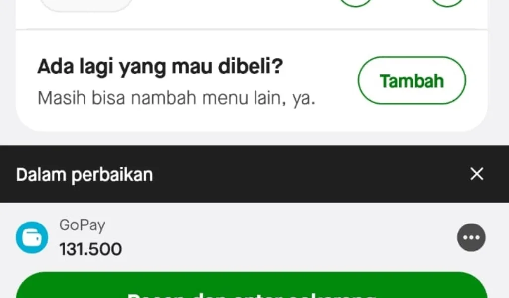 GoPay Error 20 Maret 2026, Transaksi Gojek Terganggu