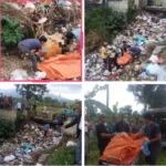 Mayat Pria Ditemukan Di Sungai Kering Karangpawitan, Polisi Lakukan Olah TKP