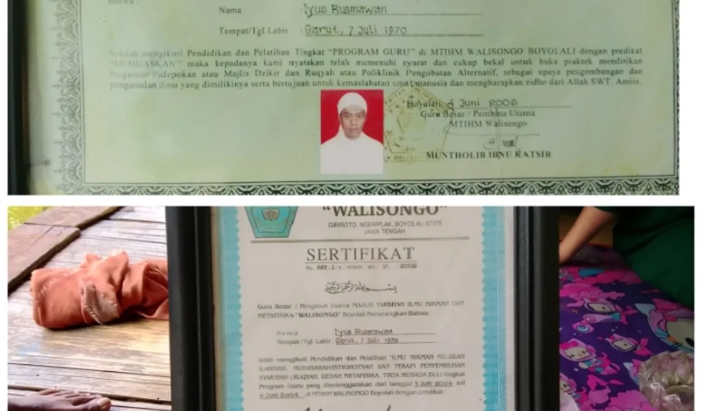 Pengobatan Tradisional Ustad Iyus Rusmawan Layani Berbagai Keluhan Warga di Cibatu