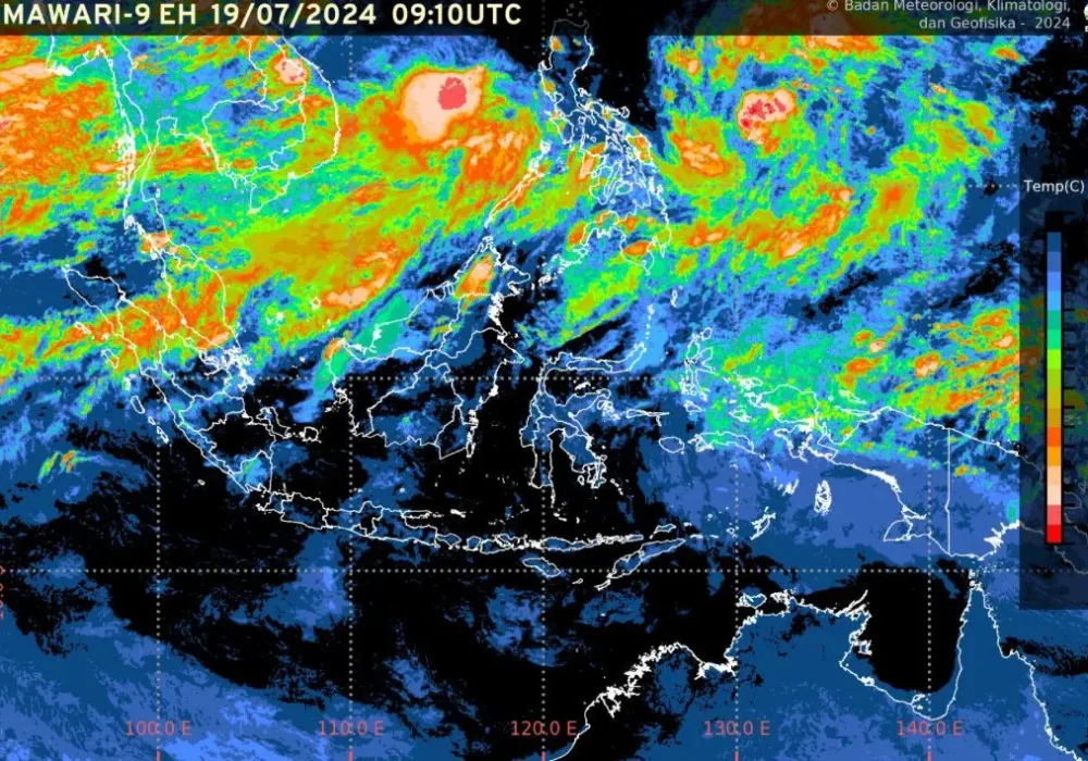 Suhu panas Indonesia meningkat, BMKG Rilis Daftar Wilayah Terpanas